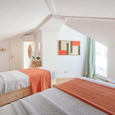 Apartment Boho Chic Liberdade Street Lisbon